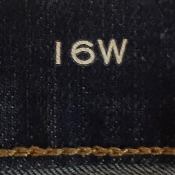 St. John's Bay Dark Blue Boot Cut Jeans - Picture 12 of 15